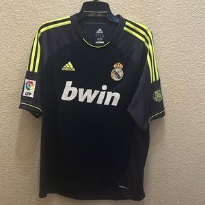 Real Madrid Adidas jersey BWIN size large